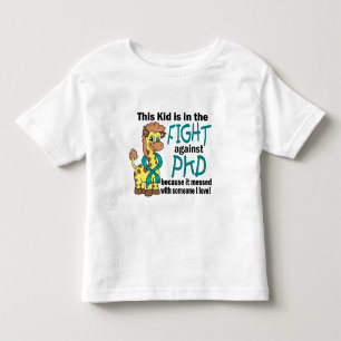 Camiseta Infantil Miúdo na luta contra PKD