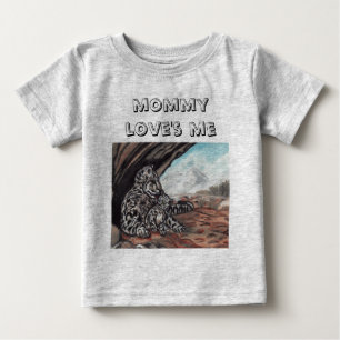 camiseta infantil MOMMY LOVE'S ME