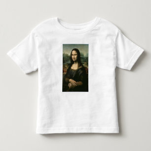 Camiseta Infantil Mona Lisa, c.1503-6 (óleo no painel)