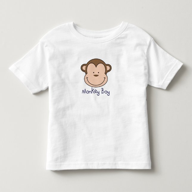 Camiseta Infantil Monkey Boy T (Frente)