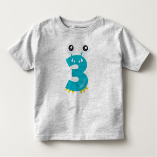 Camiseta Infantil Monstro 3