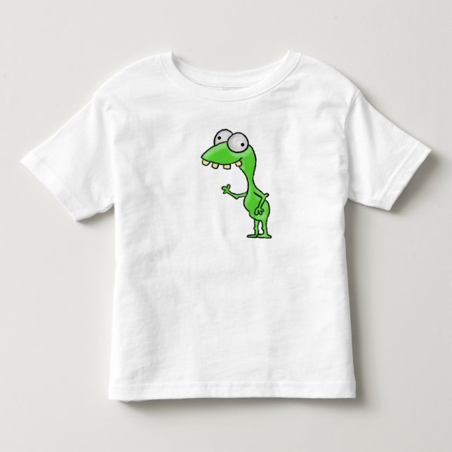 Camiseta Infantil Monstro patético (Frente)