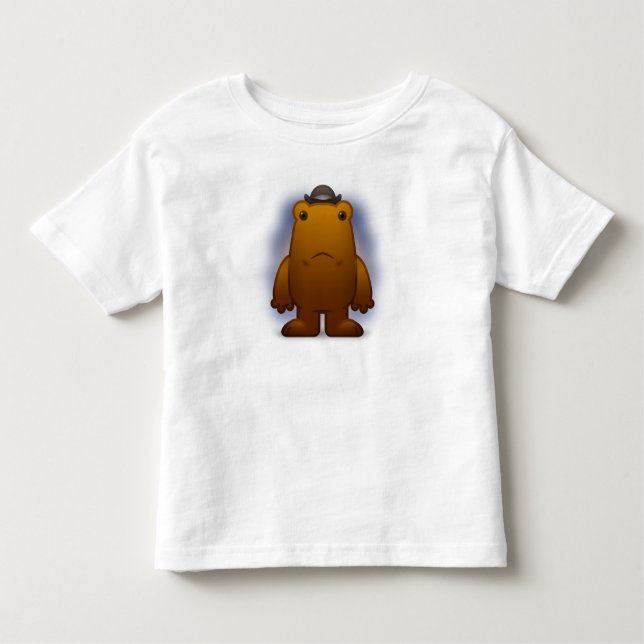 Camiseta Infantil Monstro pequeno - T da criança (Frente)
