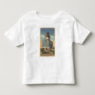 Camiseta Infantil Monumento nacional de Cabrillo, farol do Point