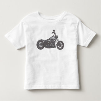 Camiseta Infantil motocicleta do prumo da rua