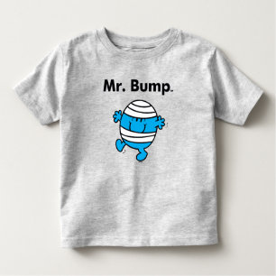 Camiseta Infantil Mr. Men Mr. Bump is a Clutz