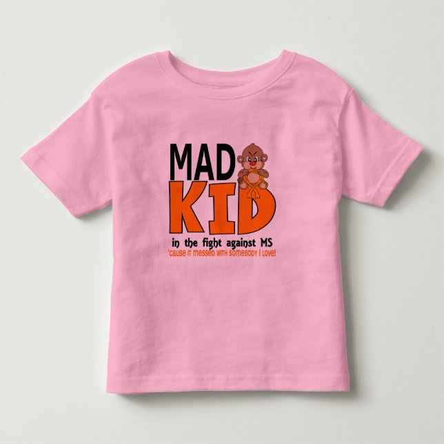 Camiseta Infantil MS louco do miúdo (Frente)