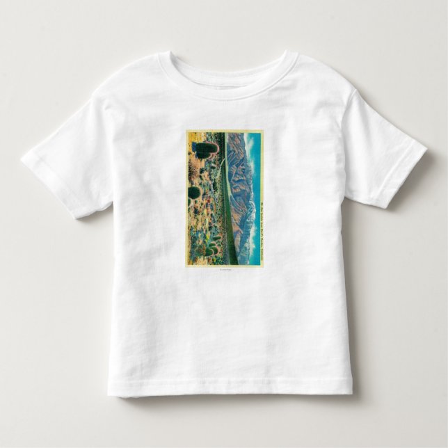 Camiseta Infantil Mt. San Jacinto do jardim do diabo (Frente)