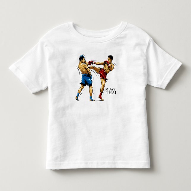 Camiseta Infantil Muay Thai / Boxe Tailandês (Frente)