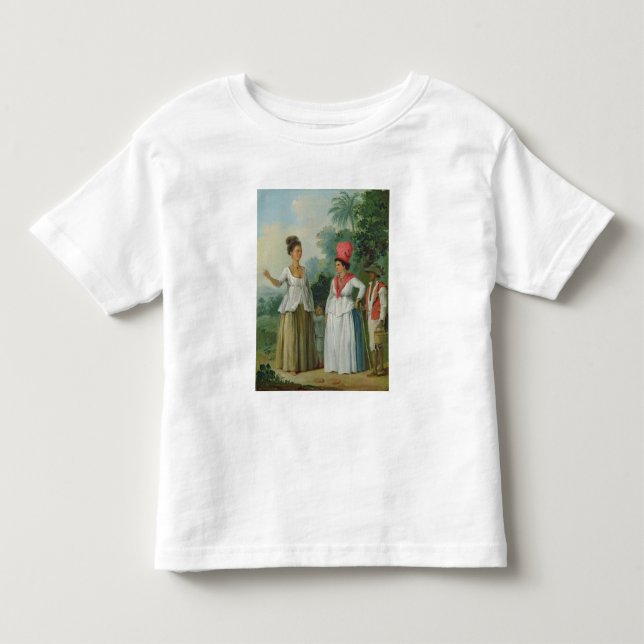 Camiseta Infantil Mulheres indianas ocidentais da cor, com uma (Frente)