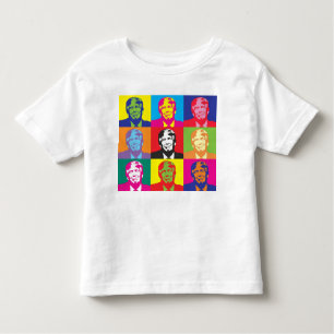 Camiseta Infantil Multicolor Donald Trump