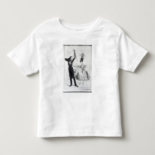 Camiseta Infantil Música e amor ou dois executores rivais