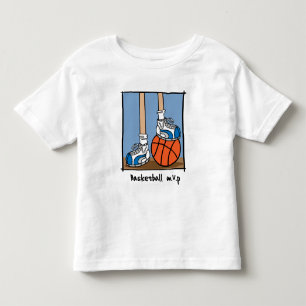 Camiseta Infantil mvp de basquetebol