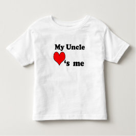 Camiseta Infantil My Uncle loves me