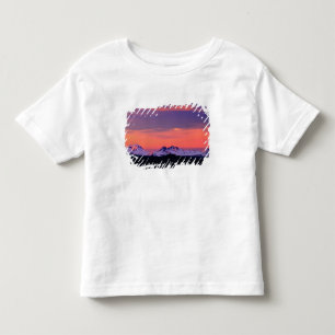 Camiseta Infantil NA, EUA, Oregon, As Montanhas Three Sisters
