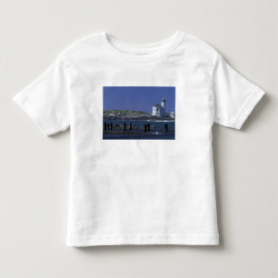Camiseta Infantil NA, EUA, Oregon, Bandon, Farol Coquille