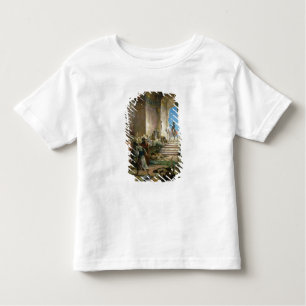 Camiseta Infantil Napoleon Bonaparte na mesquita grande no Cairo