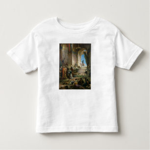 Camiseta Infantil Napoleon Bonaparte na mesquita grande no Cairo