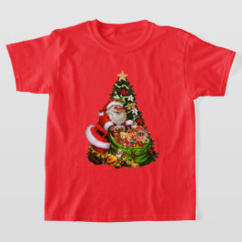 Camiseta infantil Natal Papais noeis