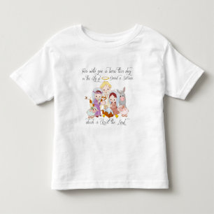 Camiseta Infantil Natividade de Jesus do bebê