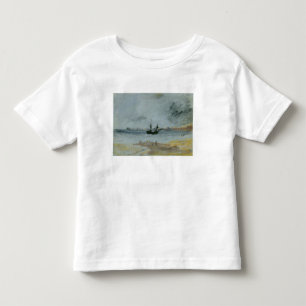 Camiseta Infantil Navio encalhado, prisão militar de Joseph Mallord