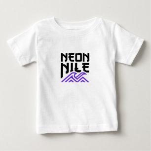 Camiseta Infantil NEON NILE Streetwear Wave Logo