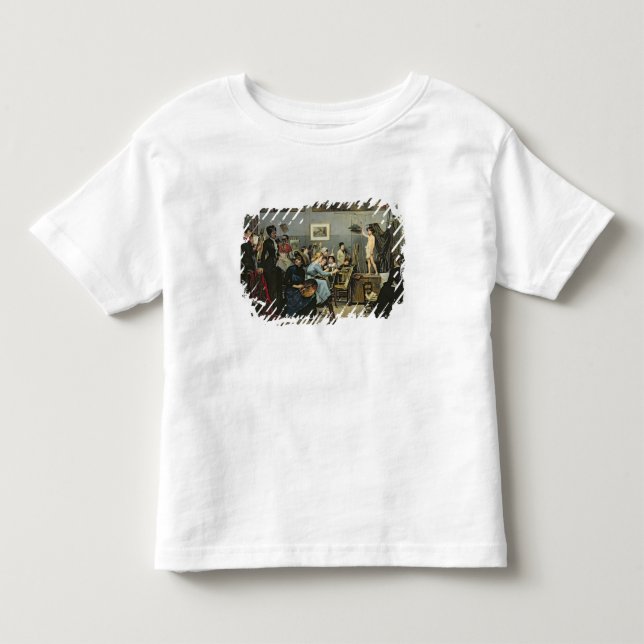 Camiseta Infantil No estúdio (Frente)