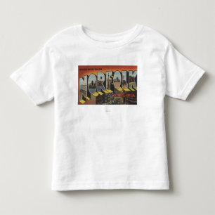 Camiseta Infantil Norfolk, Virgínia - grandes cenas da letra