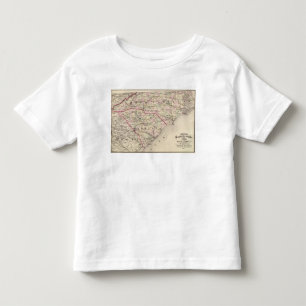 Camiseta Infantil Norte e South Carolina 4