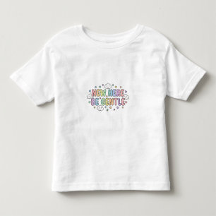 Camiseta Infantil Nova Aqui Seja Gentil – Camiseta
