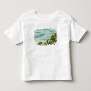Camiseta Infantil Nova Caledônia, Ilha Grande Terre, Noumea. Anse