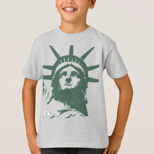 Camiseta Infantil Nova York Estátua da Liberdade C
