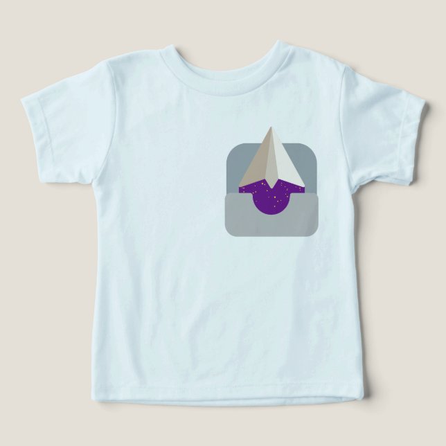 Camiseta infantil novo design (Design frontal)