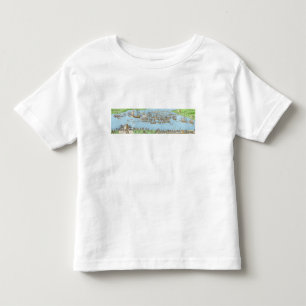 Camiseta Infantil O acampamento das forças inglesas