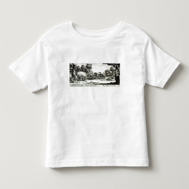 Camiseta Infantil O ataque no Stagecoach (Frente)