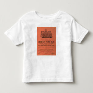 Camiseta Infantil O atlas americano de Colton do forro