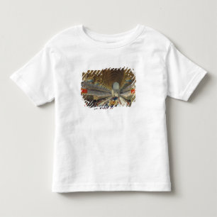 Camiseta Infantil O banquete real, primeiro curso, de um álbum cel