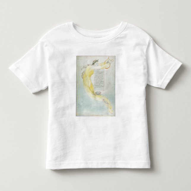 Camiseta Infantil "O bardo", projeta 52 "dos poemas de Thomas GR (Frente)