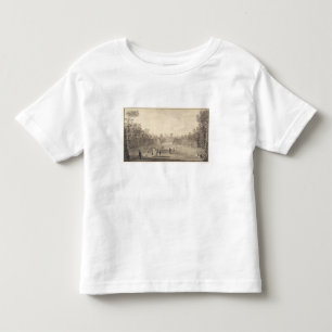 Camiseta Infantil O Bowling Green em Claremont, 1738 (gravura)