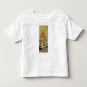 Camiseta Infantil O cobrir da contagem e o libreto da ópera "tornam