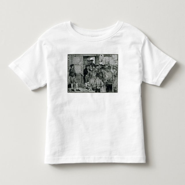 Camiseta Infantil O compartimento do harpista (Frente)
