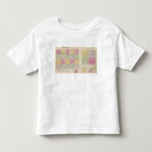 Camiseta Infantil O Condado de Mitchell, cidade de Cawker, Simpson,