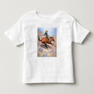 Camiseta Infantil O Cowboy (óleo na canvas)