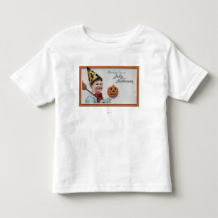 Camiseta Infantil O Dia das Bruxas GreetingJolly o Dia das Bruxas
