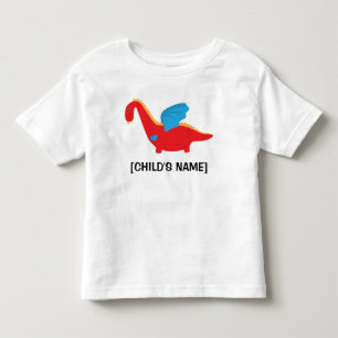 Camiseta Infantil O dragão pateta