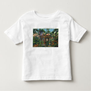 Camiseta Infantil O estudo de Mark Twain na fazenda da pedreira,