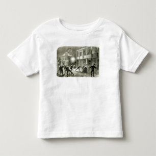 Camiseta Infantil O Federals que descasca a cidade de Charleston