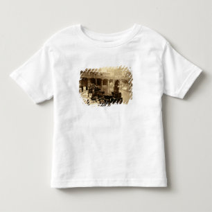 Camiseta Infantil O grande banho romano, banho (foto de b/w)