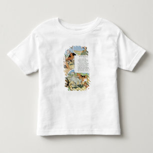 Camiseta Infantil O leão do envelhecimento, das fábulas