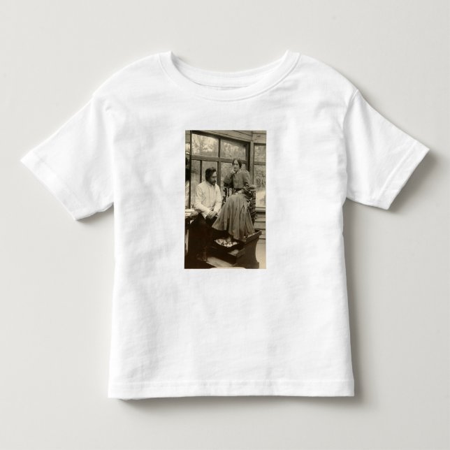 Camiseta Infantil O Leonid Andreyev autor com sua esposa (Frente)